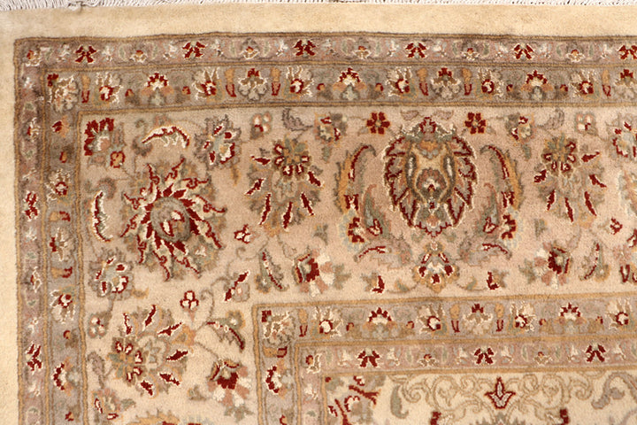 Blanched Almond Isfahan 8' 11 x 12' 4 - No. 68531 - ALRUG Rug Store