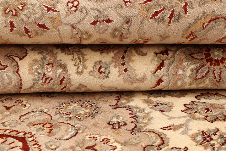 Blanched Almond Isfahan 8' 11 x 12' 4 - No. 68531 - ALRUG Rug Store