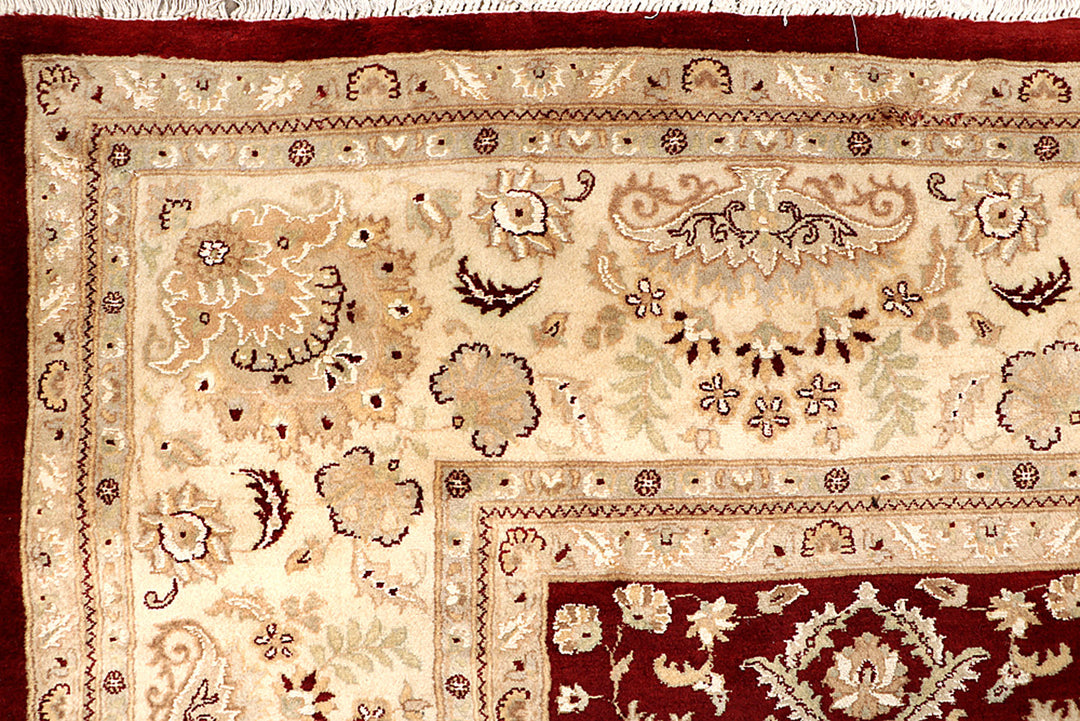 Dark Red Isfahan 9' 1 x 11' 10 - No. 68532 - ALRUG Rug Store