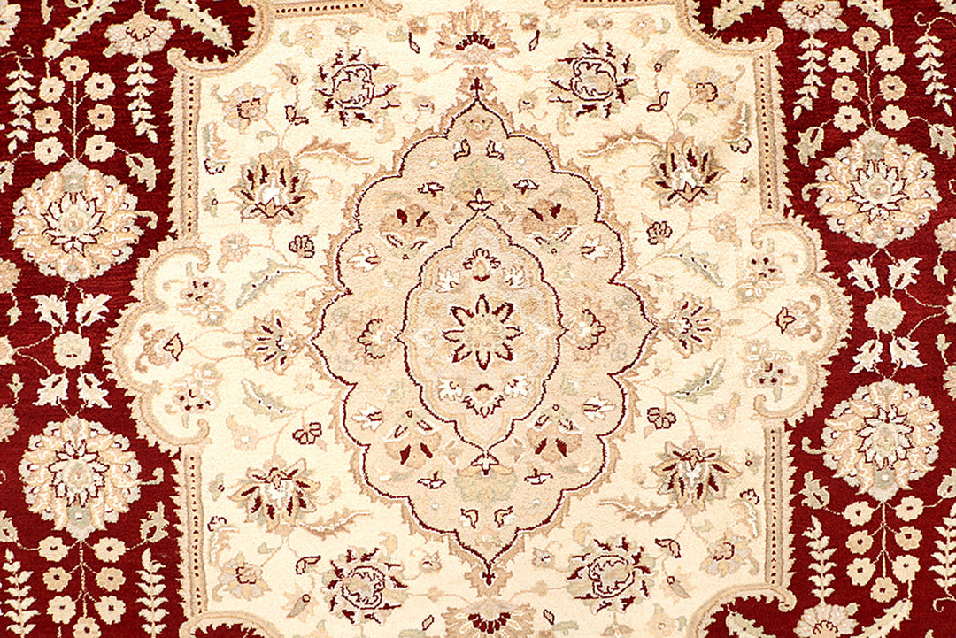 Dark Red Isfahan 9' 1 x 11' 10 - No. 68532 - ALRUG Rug Store