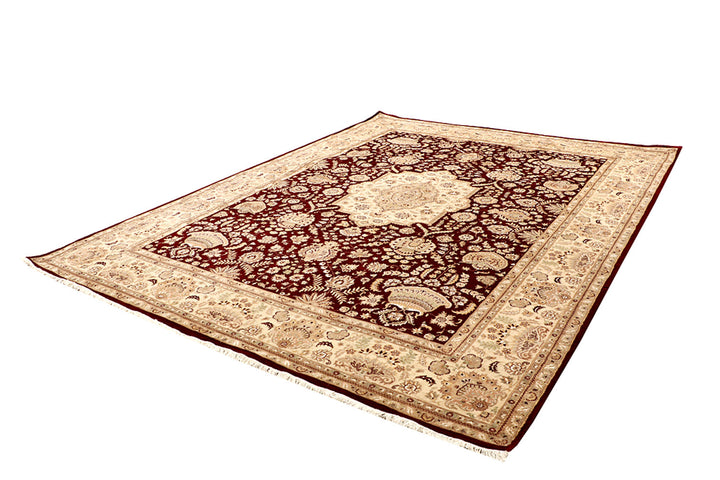 Dark Red Isfahan 9' 1 x 11' 10 - No. 68532 - ALRUG Rug Store