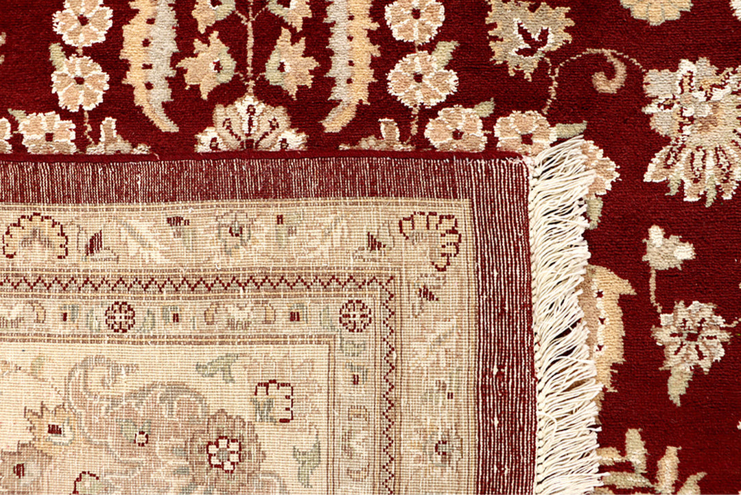 Dark Red Isfahan 9' 1 x 11' 10 - No. 68532 - ALRUG Rug Store