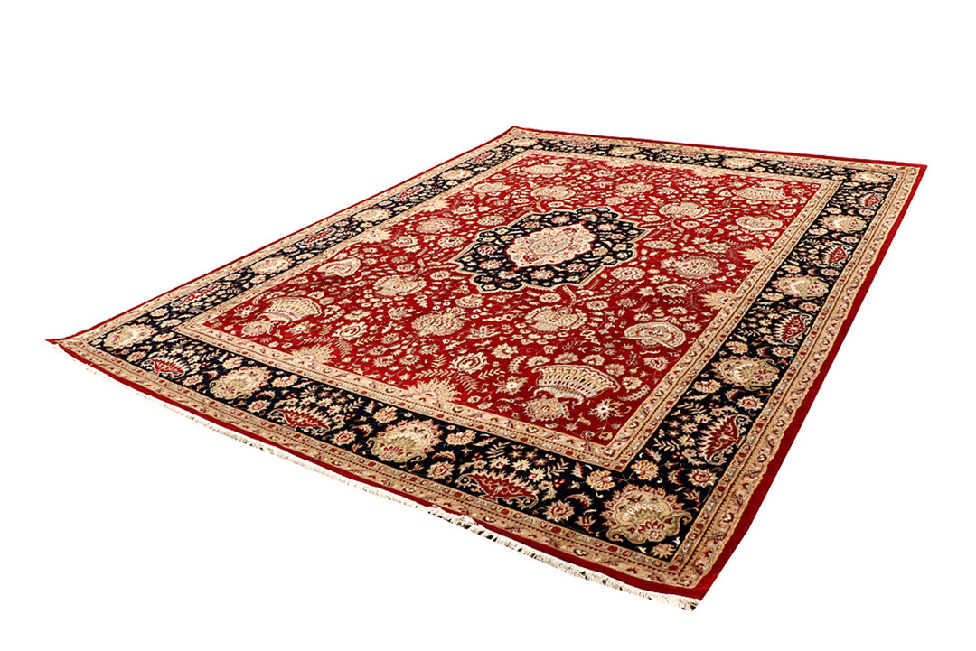 Firebrick Isfahan 9' x 11' 11 - No. 68534 - ALRUG Rug Store