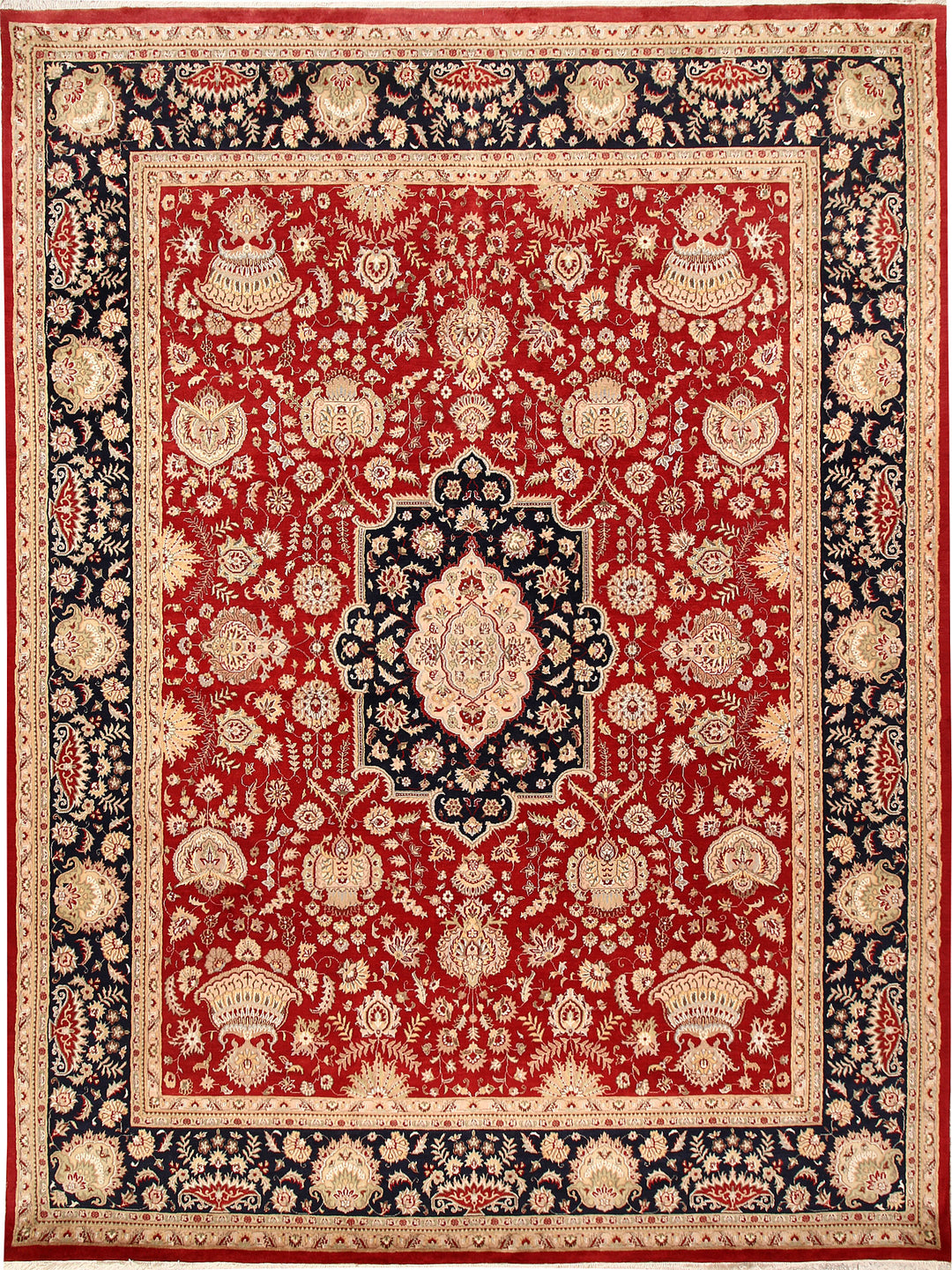 Firebrick Isfahan 9' x 11' 11 - No. 68534 - ALRUG Rug Store