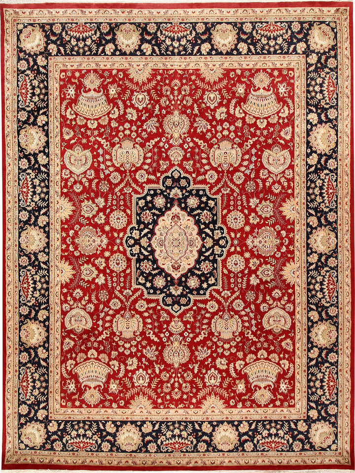 Firebrick Isfahan 9' x 11' 11 - No. 68534 - ALRUG Rug Store