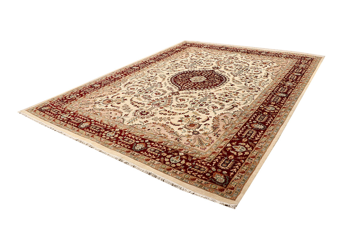 Cornsilk Isfahan 8' 11 x 11' 11 - No. 68535 - ALRUG Rug Store