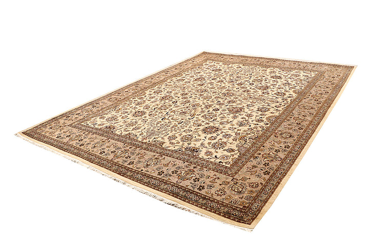 Blanched Almond Mahal 8' 11 x 12' 4 - No. 68539 - ALRUG Rug Store