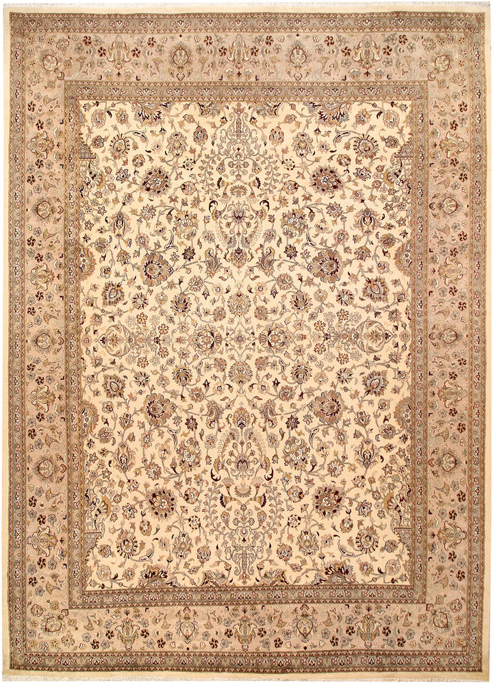 Blanched Almond Mahal 8' 11 x 12' 4 - No. 68539 - ALRUG Rug Store