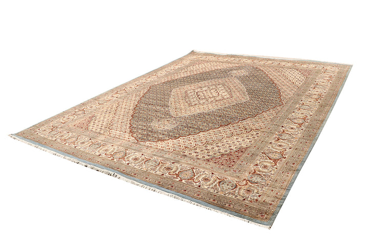 Multi Colored Tabriz 9' 1 x 12' 1 - No. 68540 - ALRUG Rug Store