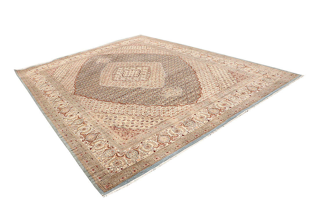 Multi Colored Tabriz 9' 1 x 12' 1 - No. 68540 - ALRUG Rug Store