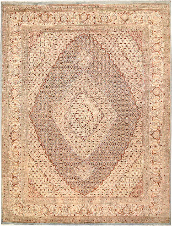 Multi Colored Tabriz 9' 1 x 12' 1 - No. 68540 - ALRUG Rug Store