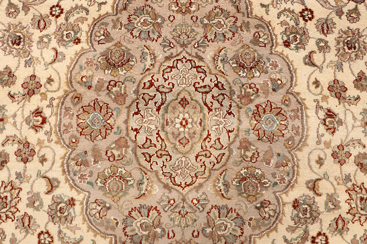 Bisque Isfahan 8' x 10' 3 - No. 68541 - ALRUG Rug Store