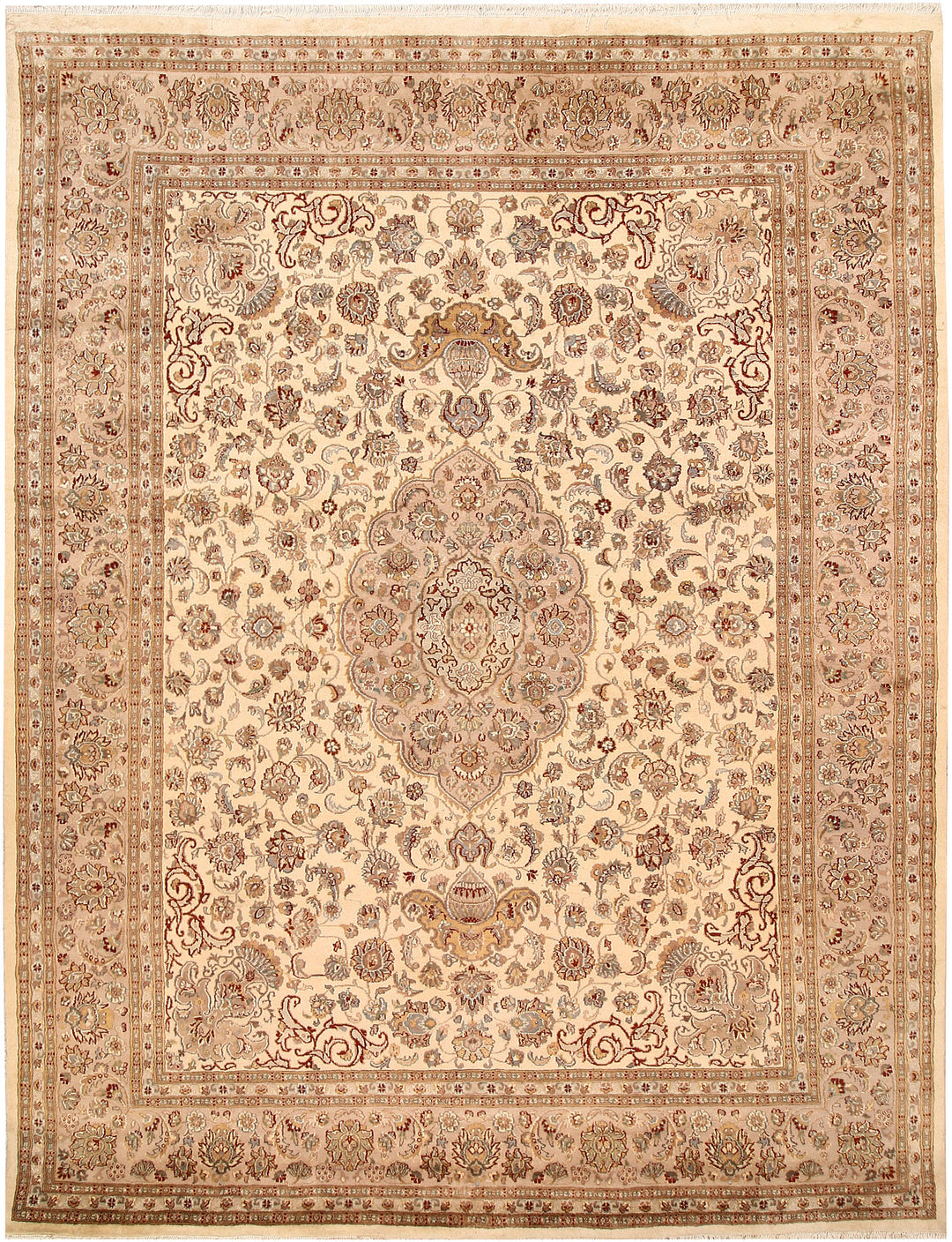 Bisque Isfahan 8' x 10' 3 - No. 68541 - ALRUG Rug Store