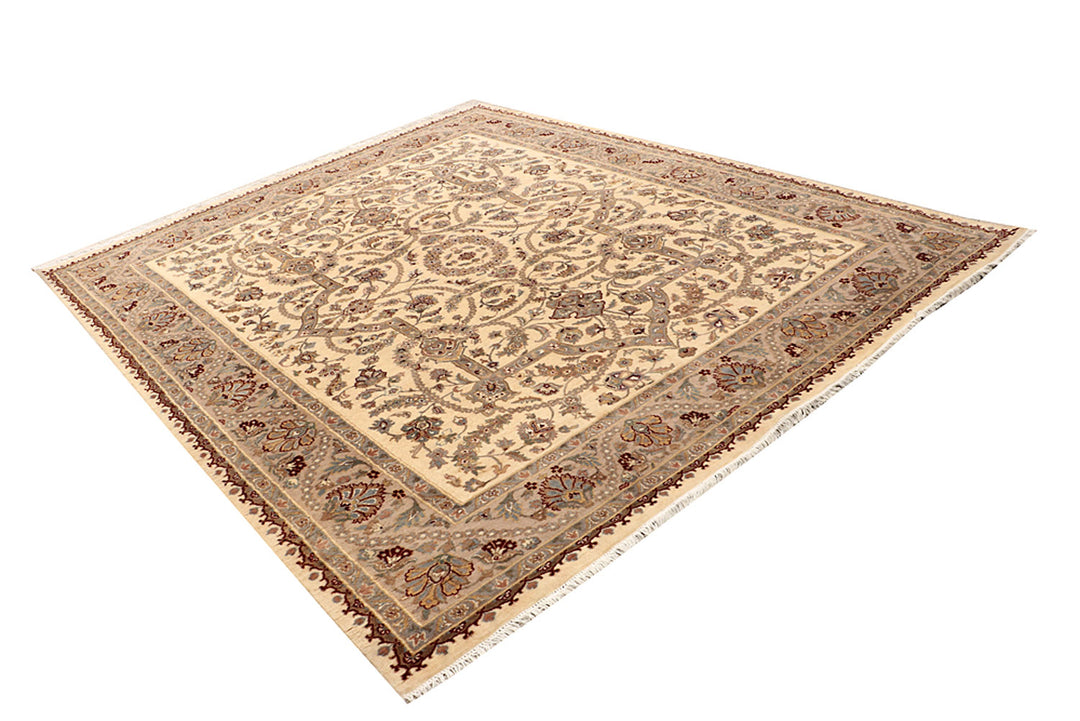 Blanched Almond Mahal 8' x 9' 9 - No. 68544 - ALRUG Rug Store