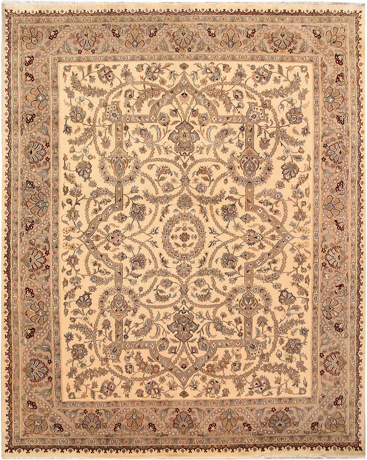 Blanched Almond Mahal 8' x 9' 9 - No. 68544 - ALRUG Rug Store