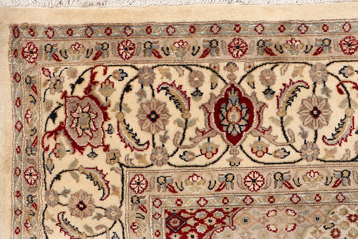 Blanched Almond Tabriz 8' 1 x 10' 6 - No. 68547 - ALRUG Rug Store