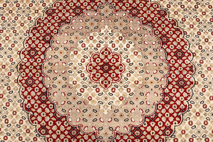 Blanched Almond Tabriz 8' 1 x 10' 6 - No. 68547 - ALRUG Rug Store