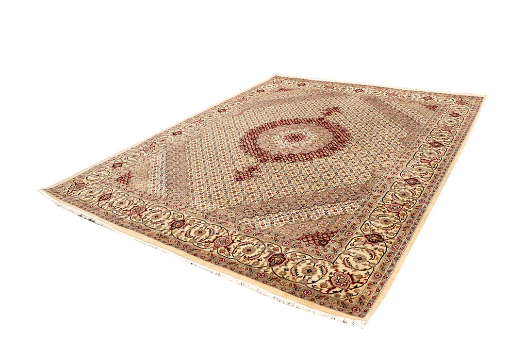 Blanched Almond Tabriz 8' 1 x 10' 6 - No. 68547 - ALRUG Rug Store