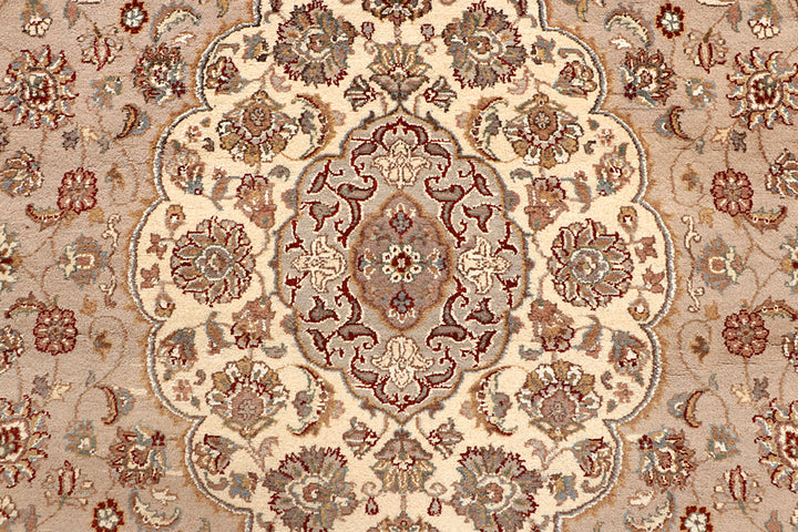 Peach Puff Kirman 7'  9" x 10'  6" - No. QA76202