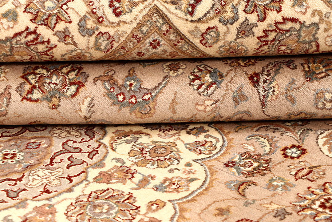 Peach Puff Kirman 7'  9" x 10'  6" - No. QA76202