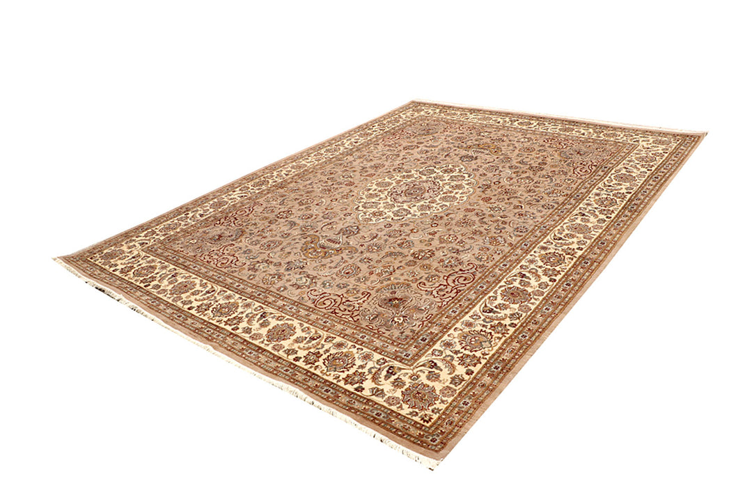 Peach Puff Kirman 7'  9" x 10'  6" - No. QA76202