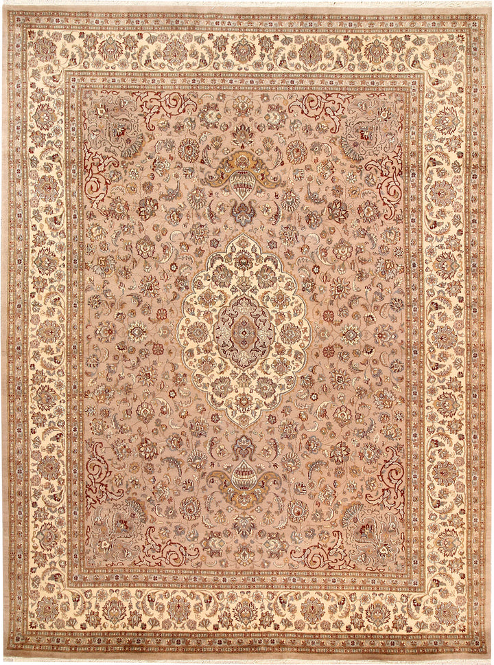 Peach Puff Kirman 7'  9" x 10'  6" - No. QA76202