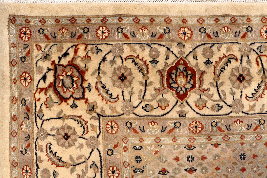 Blanched Almond Tabriz 7' 10 x 11' 3 - No. 68549 - ALRUG Rug Store