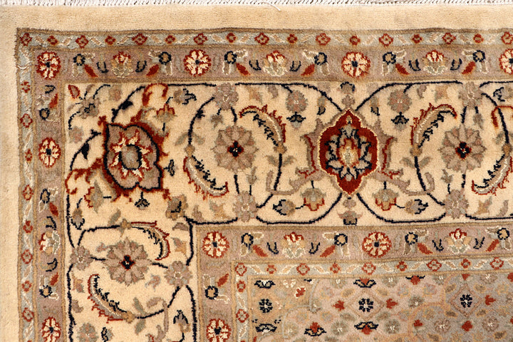 Blanched Almond Tabriz 7' 10 x 11' 3 - No. 68549 - ALRUG Rug Store