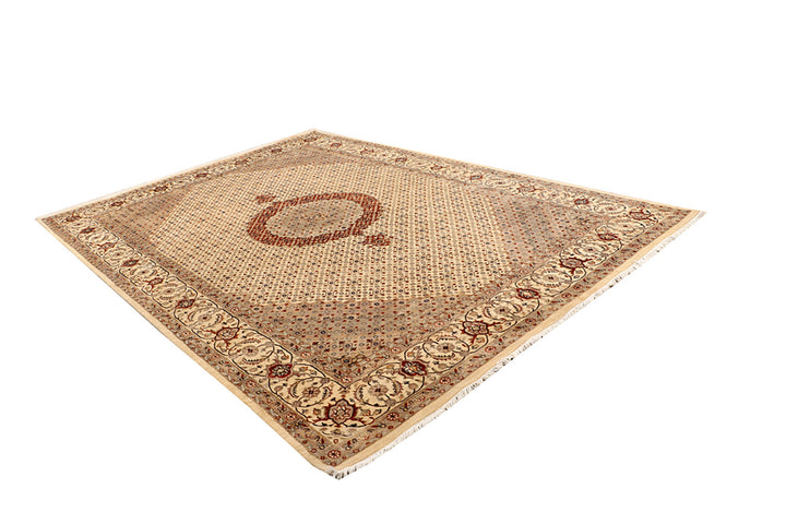 Blanched Almond Tabriz 7' 10 x 11' 3 - No. 68549 - ALRUG Rug Store