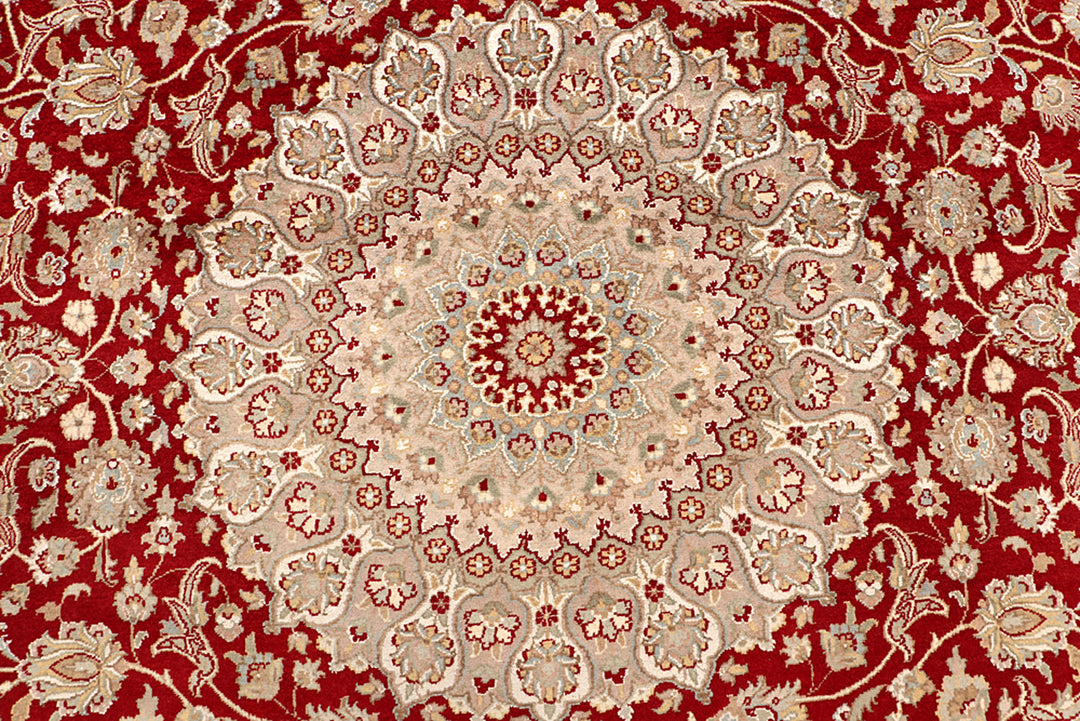 Firebrick Kashan 8' 1 x 10' 4 - No. 68550 - ALRUG Rug Store