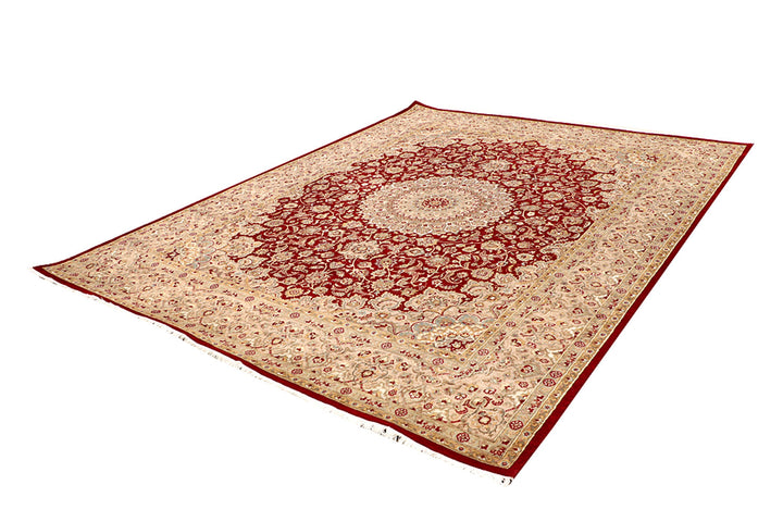 Firebrick Kashan 8' 1 x 10' 4 - No. 68550 - ALRUG Rug Store