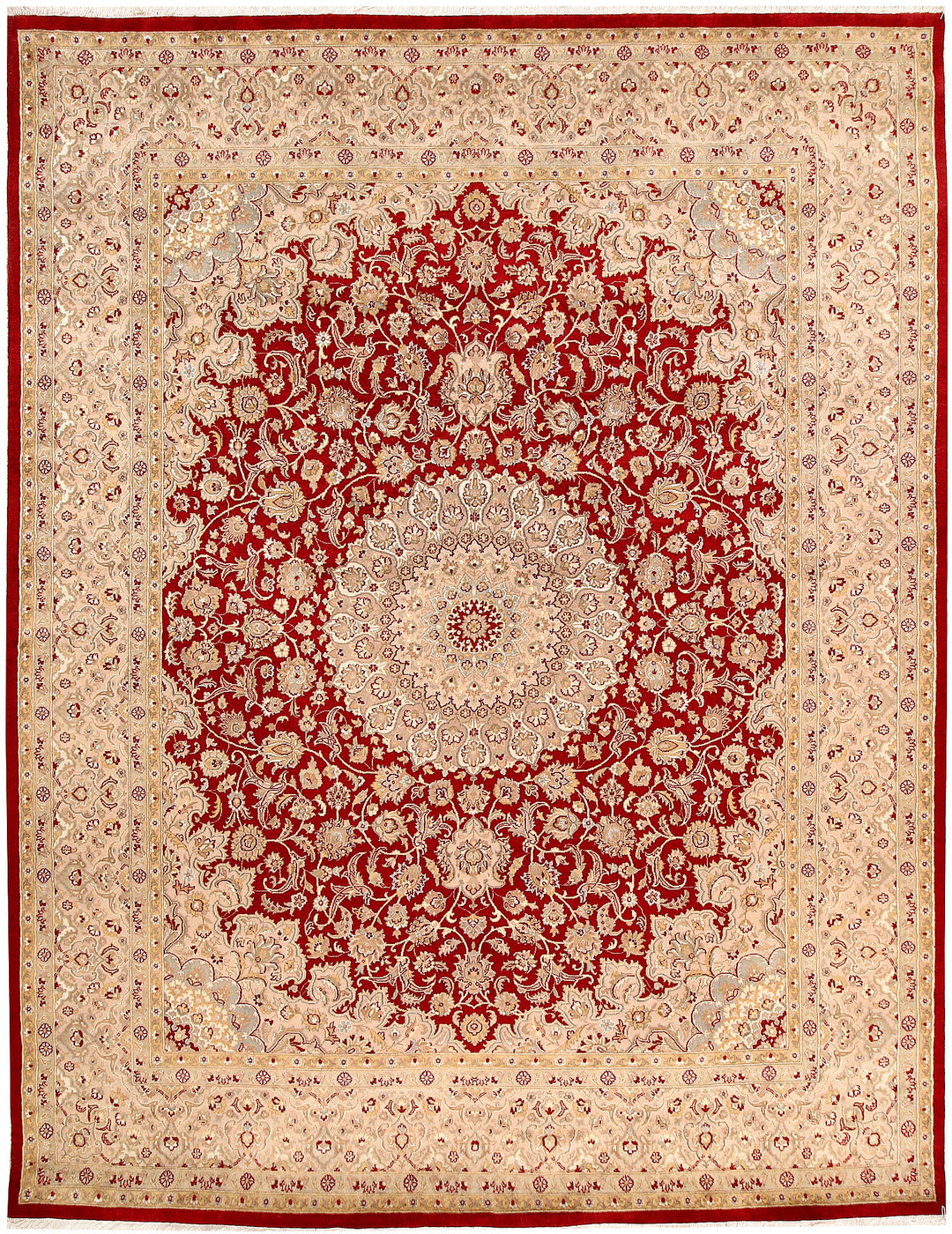 Firebrick Kashan 8' 1 x 10' 4 - No. 68550 - ALRUG Rug Store