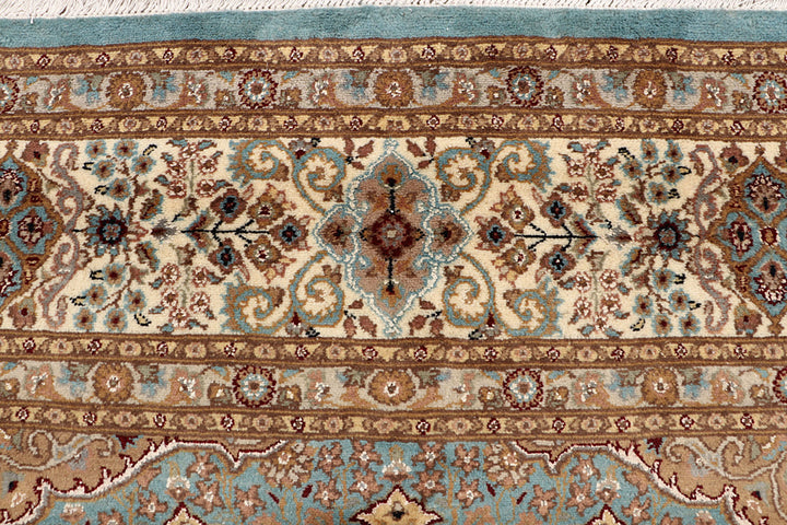 Cadet Blue Gombud 8' 1 x 10' 3 - No. 68551 - ALRUG Rug Store