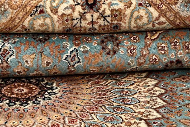 Cadet Blue Gombud 8' 1 x 10' 3 - No. 68551 - ALRUG Rug Store