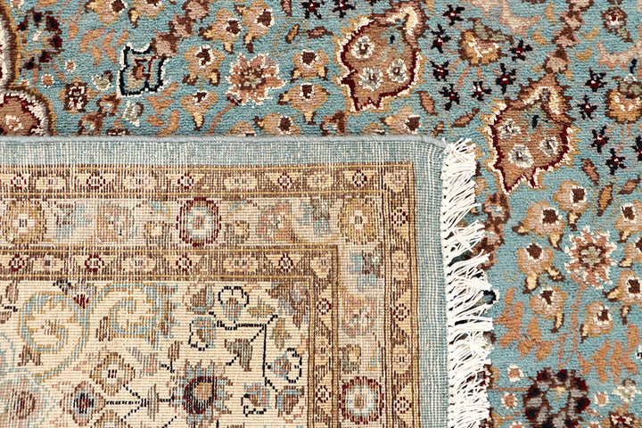Cadet Blue Gombud 8' 1 x 10' 3 - No. 68551 - ALRUG Rug Store