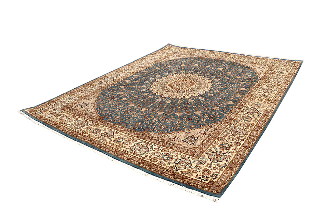Light Slate Grey Gombud 8' 2 x 10' 4 - No. 68554 - ALRUG Rug Store