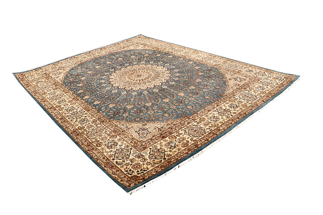 Light Slate Grey Gombud 8' 2 x 10' 4 - No. 68554 - ALRUG Rug Store