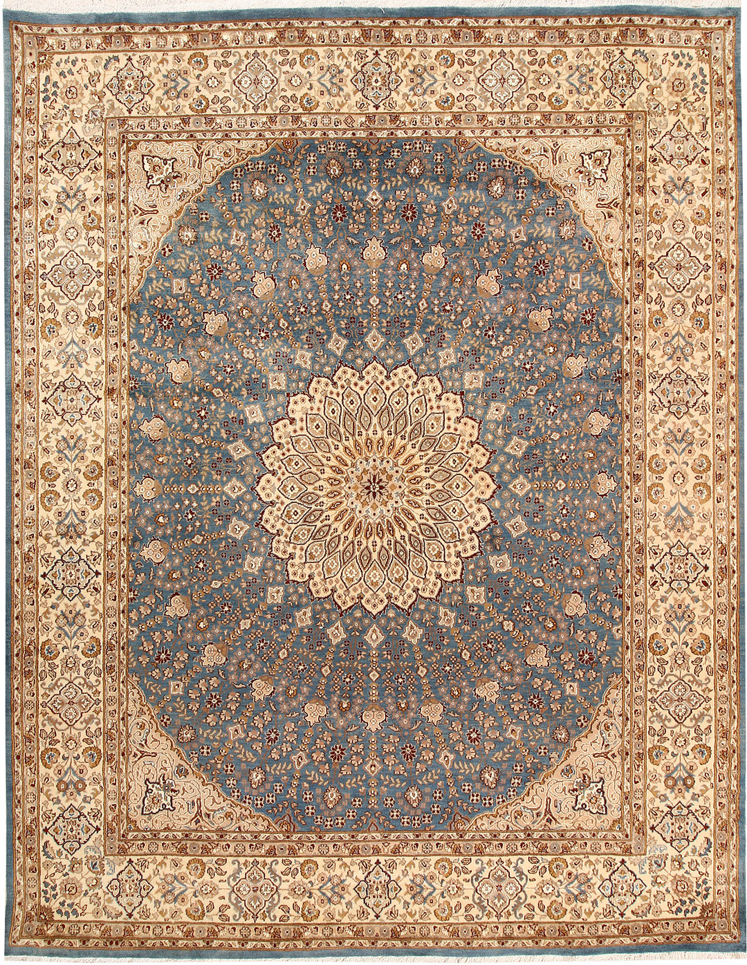 Light Slate Grey Gombud 8' 2 x 10' 4 - No. 68554 - ALRUG Rug Store