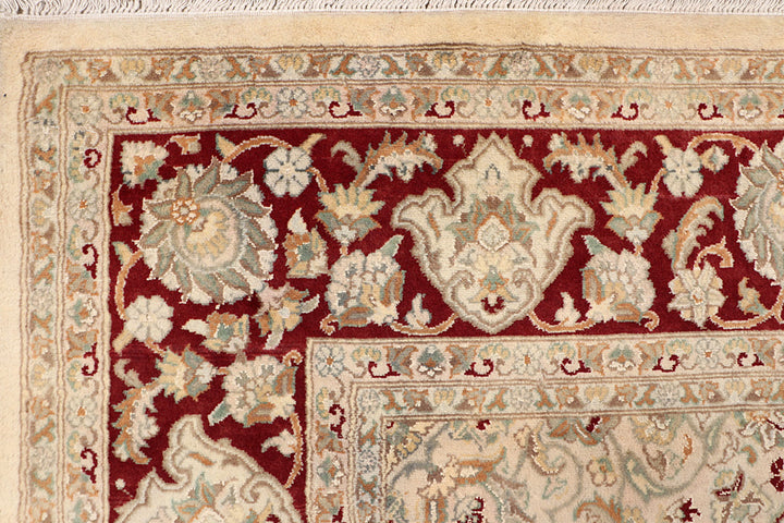 Blanched Almond Kirman 7' 11 x 10' 3 - No. 68557 - ALRUG Rug Store