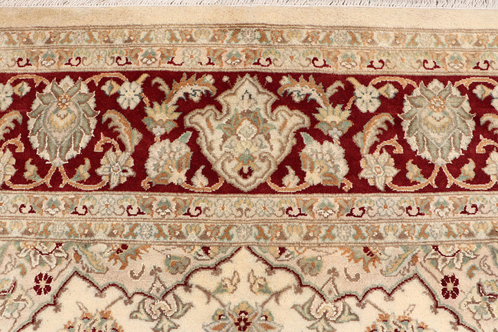 Blanched Almond Kirman 7' 11 x 10' 3 - No. 68557 - ALRUG Rug Store