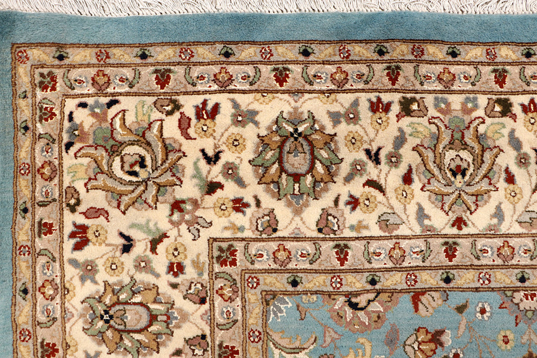 Cadet Blue Mahal 8' x 10' 5 - No. 68558 - ALRUG Rug Store