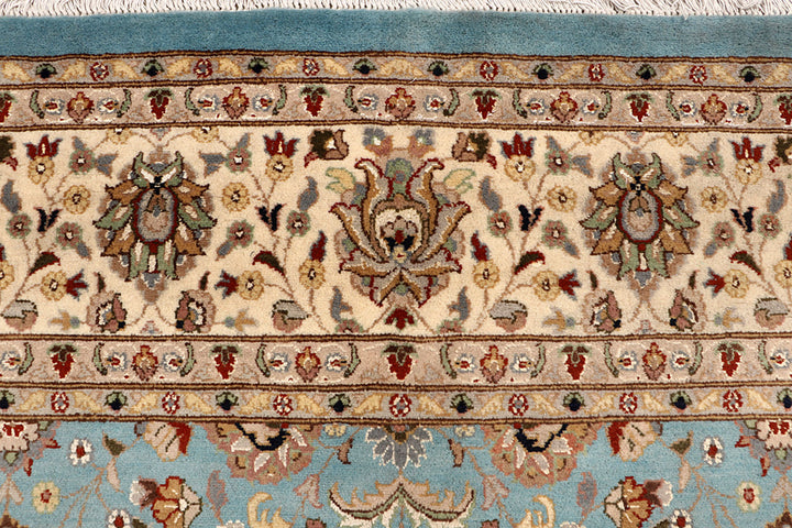 Cadet Blue Mahal 8' x 10' 5 - No. 68558 - ALRUG Rug Store