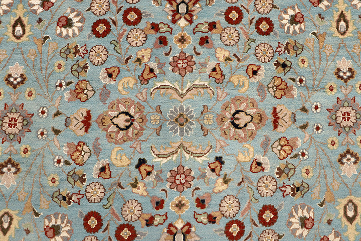 Cadet Blue Mahal 8' x 10' 5 - No. 68558 - ALRUG Rug Store