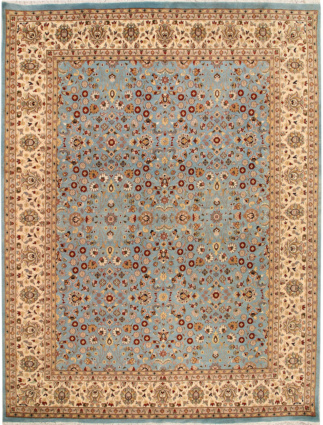 Cadet Blue Mahal 8' x 10' 5 - No. 68558 - ALRUG Rug Store