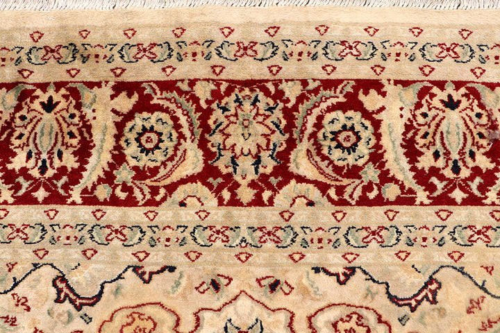 Blanched Almond Kashan 8' 2 x 10' 2 - No. 68561 - ALRUG Rug Store