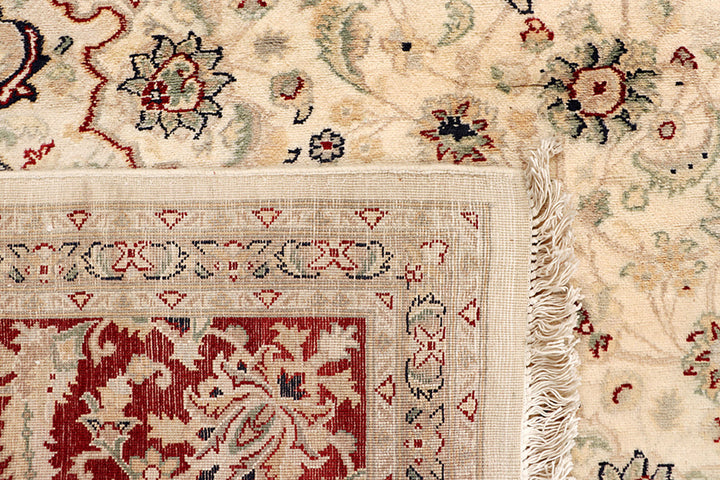 Blanched Almond Kashan 8'  2" x 10'  2" - No. QA81514