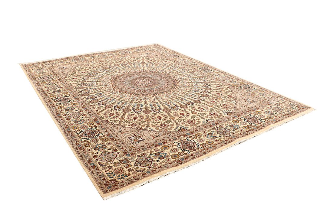 Blanched Almond Gombud 8' 1 x 10' 2 - No. 68564 - ALRUG Rug Store