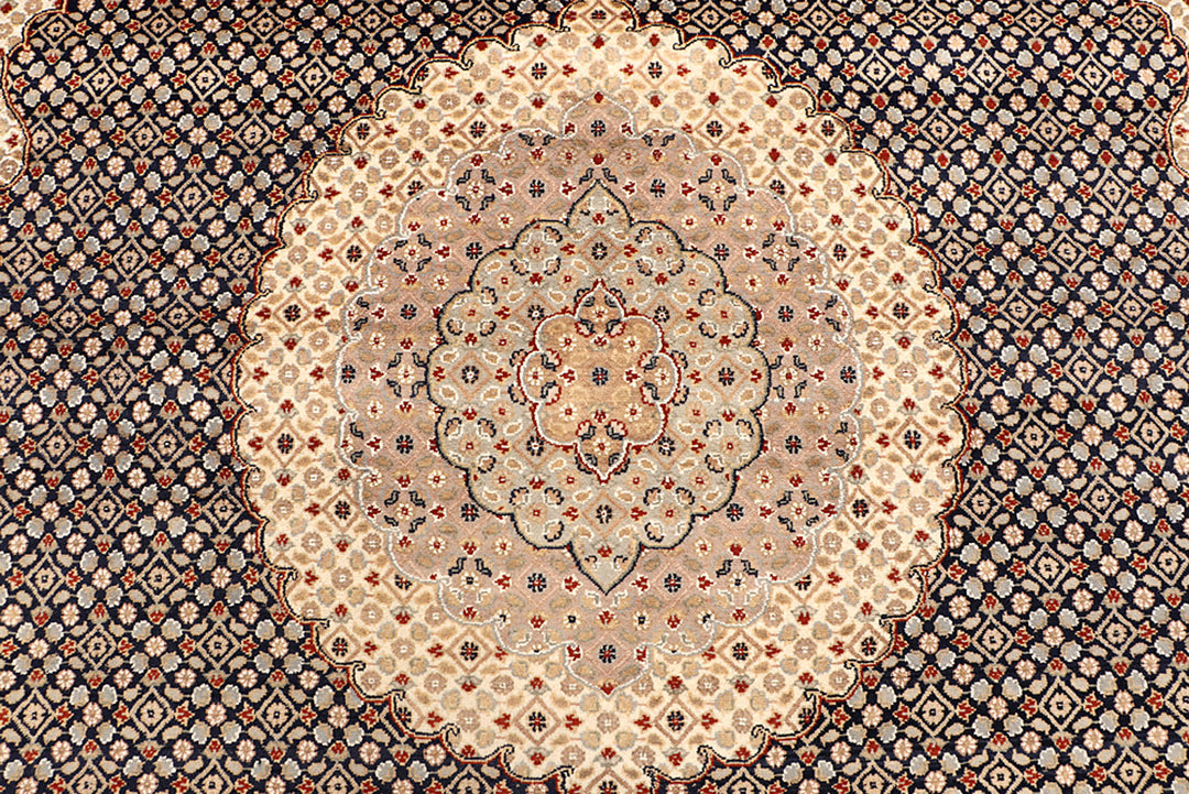 Black Tabriz 7' 11 x 10' 10 - No. 68565 - ALRUG Rug Store