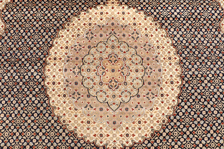 Black Tabriz 7' 11 x 10' 10 - No. 68565 - ALRUG Rug Store