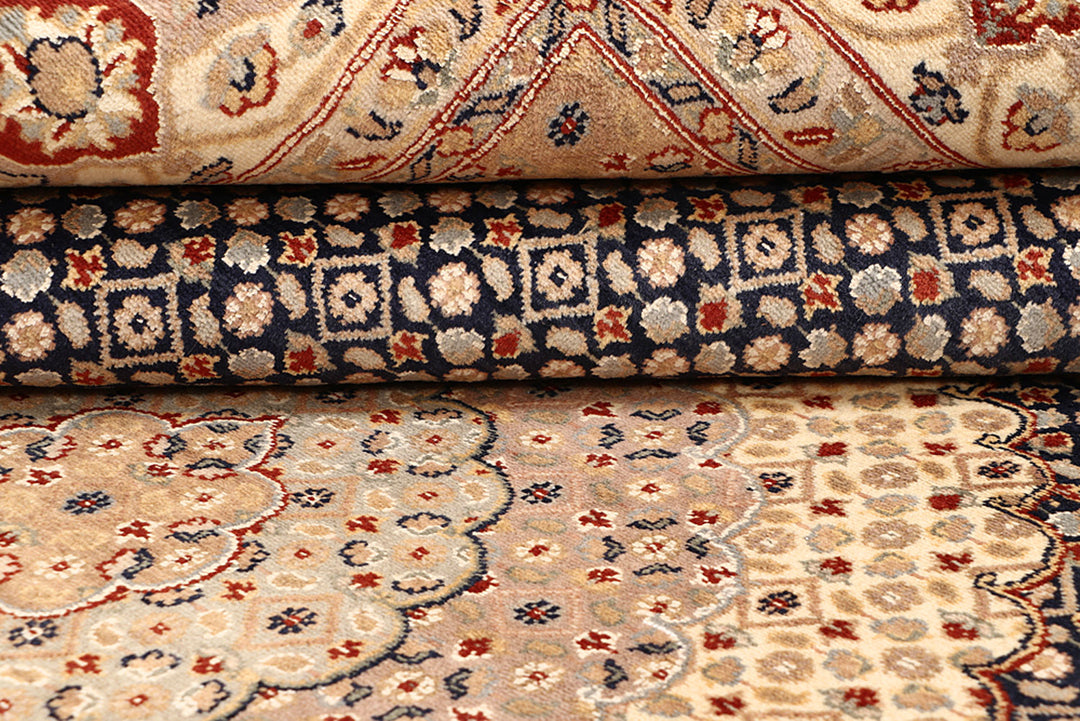 Black Tabriz 7' 11 x 10' 10 - No. 68565 - ALRUG Rug Store